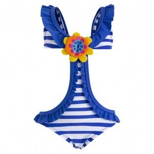 TUC-TUC Girls size 5-6 one-piece swimsuit tricini animal grew